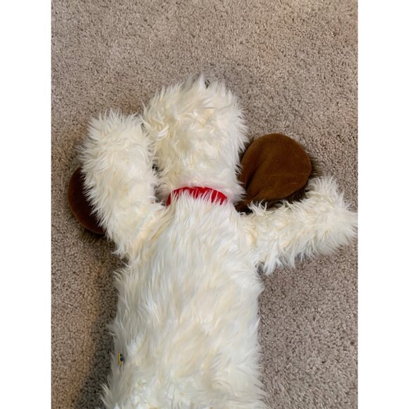 Build-A-Bear Workshop Plush Shaggy Dog Stuffed Animal Wearing Cute Pajama Top - Picture 8 of 12